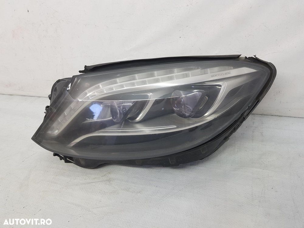 Far stanga full led Mercedes S Class W222 dupa 2013 - 3