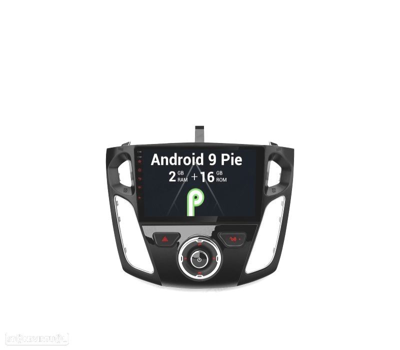 AUTO RADIO PARA FORD FOCUS COM ANDROID 9.0 LCD TÁCTIL 9" E CARPLAY - 5