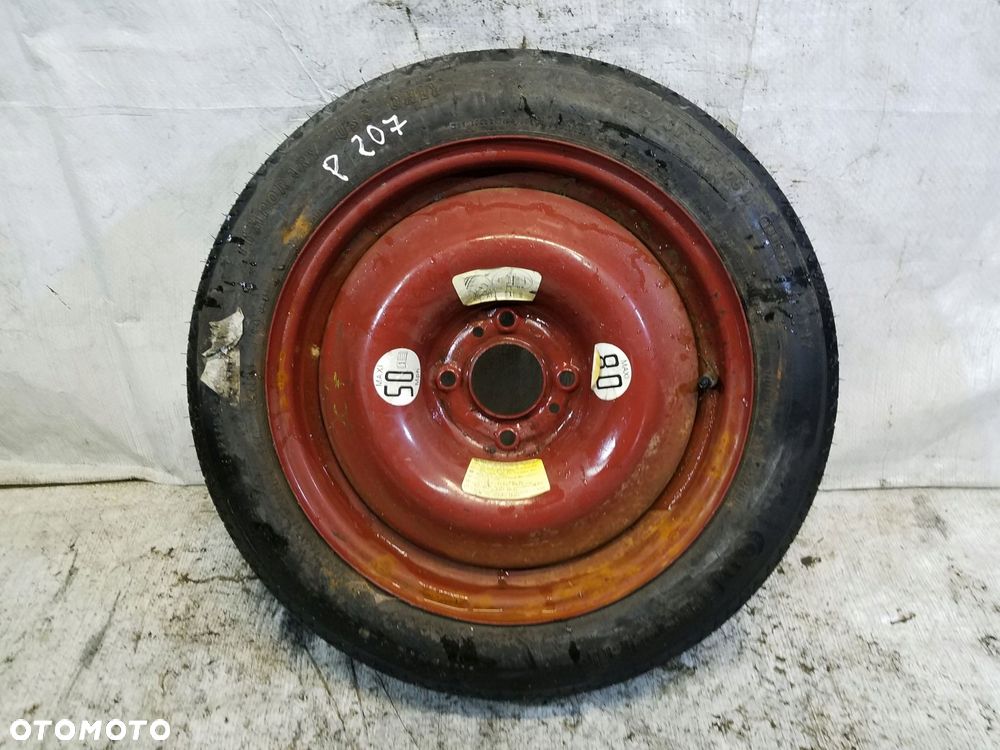 koło dojazdowe dojazdówka peugeot 207 cc r15 15'' - 1
