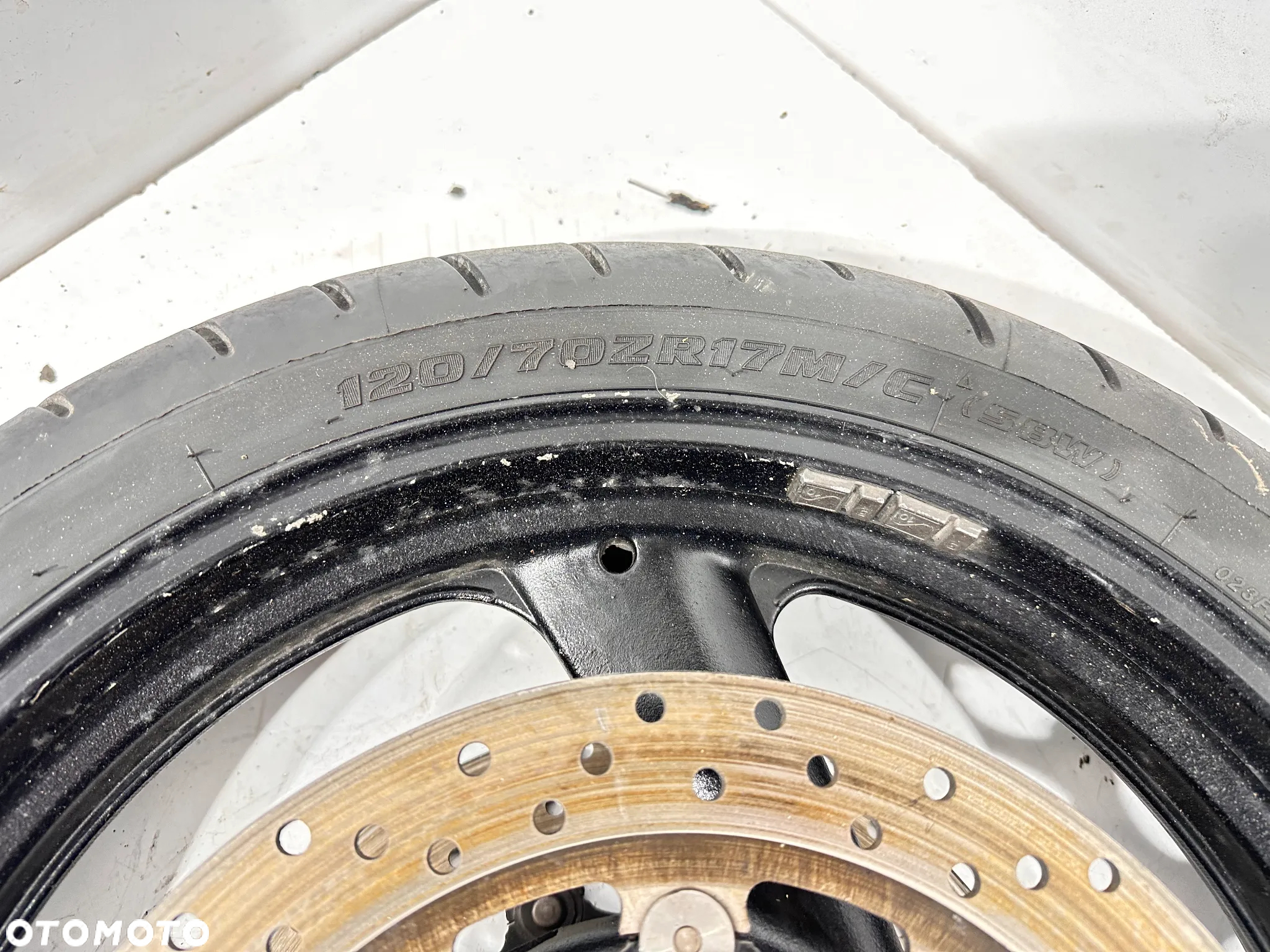 Felga przód Yamaha FZS 600 Fazer 98-04r KPL - 3