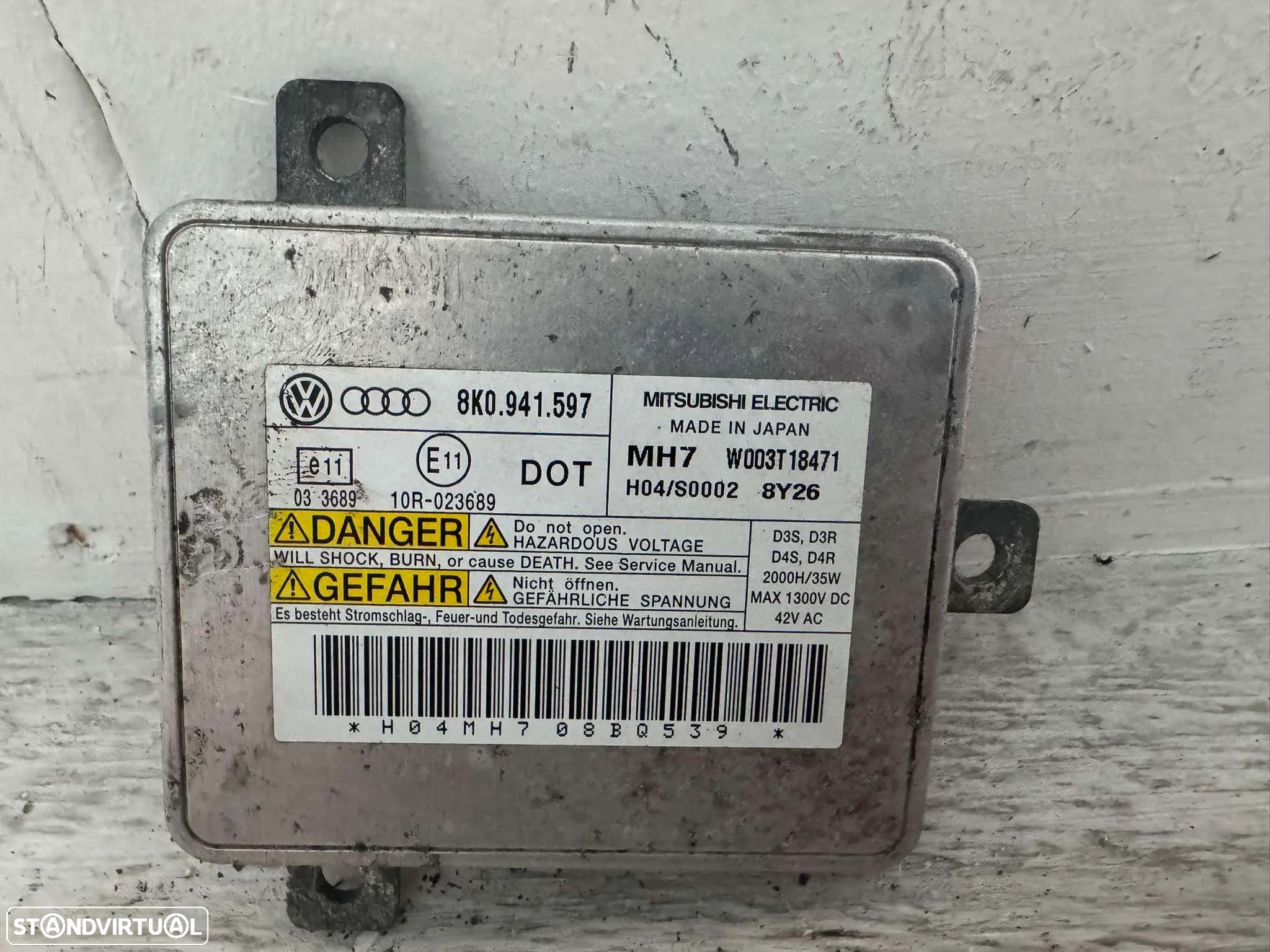 Balastro do Farol Xénon Audi Q5 / Q7 / A5 / A4 / A3 - 2008 / 2012 - 1