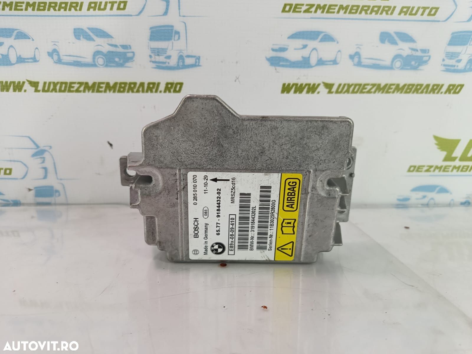 Calculator airbag 0285010070 BMW Seria 1 E81/E82/E87/E88 (facelift) - 1