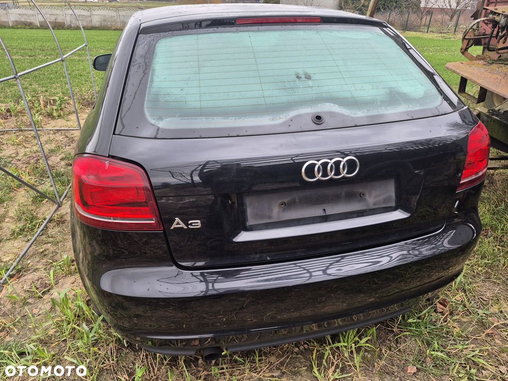 Klapa tył tylna audi a3 8p lift 3drzwi kolor LZ9Y - 1