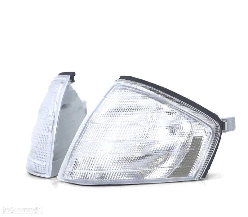 PISCAS FRONTAIS MERCEDES CLASSE SL W129 89-98 BRANCO - 3