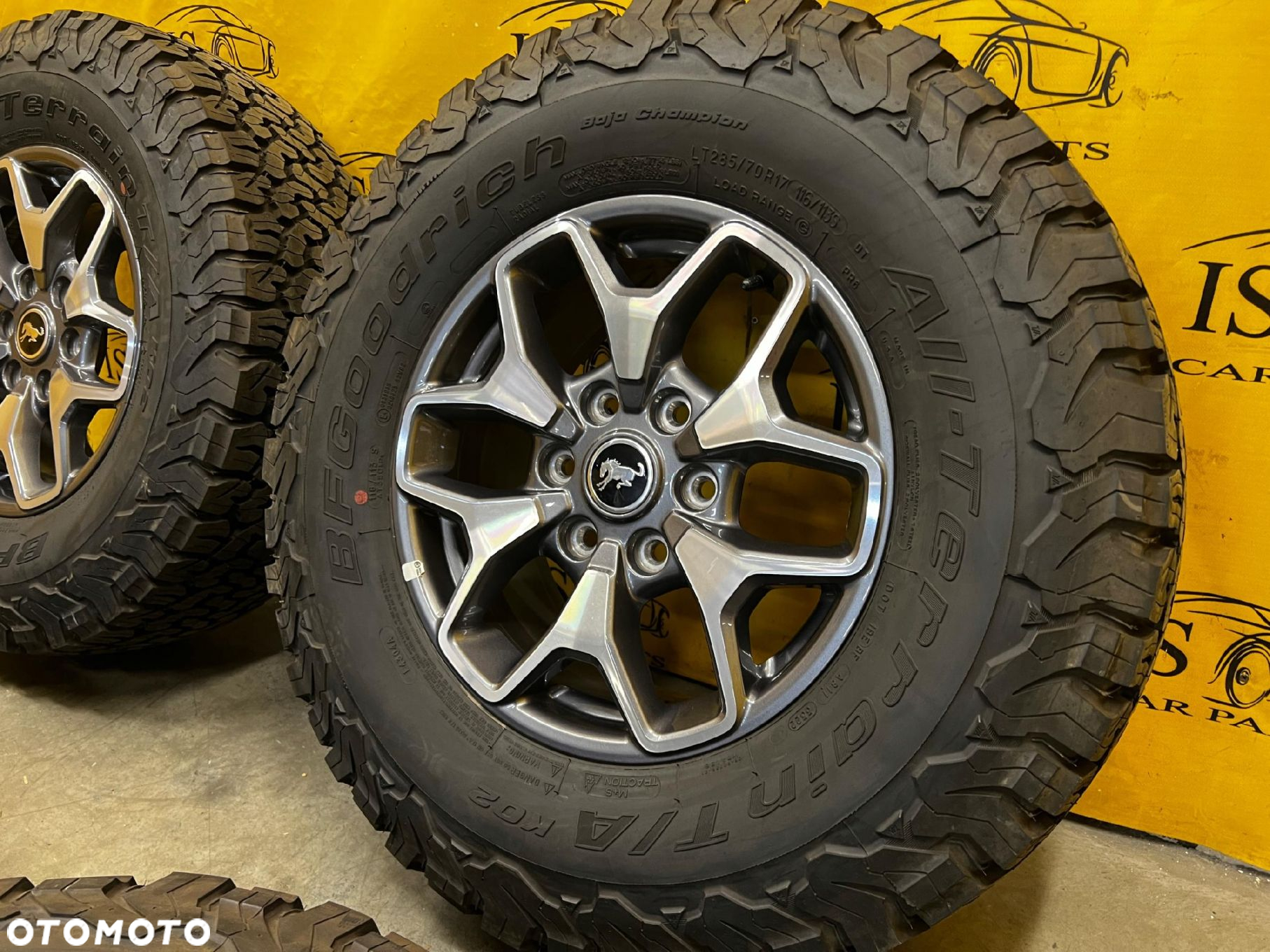 NOWE KOŁA FELGI OPONY CAŁOROCZNE TERENOWE FORD BRONCO 21- 285/70 R17 - 4