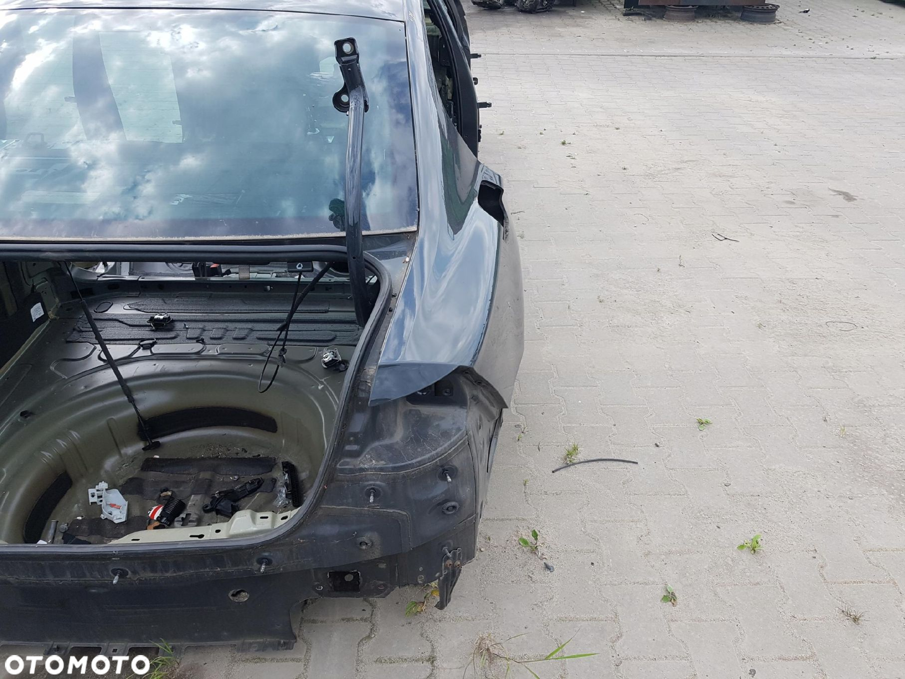 VW PASSAT B8 14r- SEDAN BŁOTNIK ĆWIARTKA PRAWA TYŁ LI7F - 2