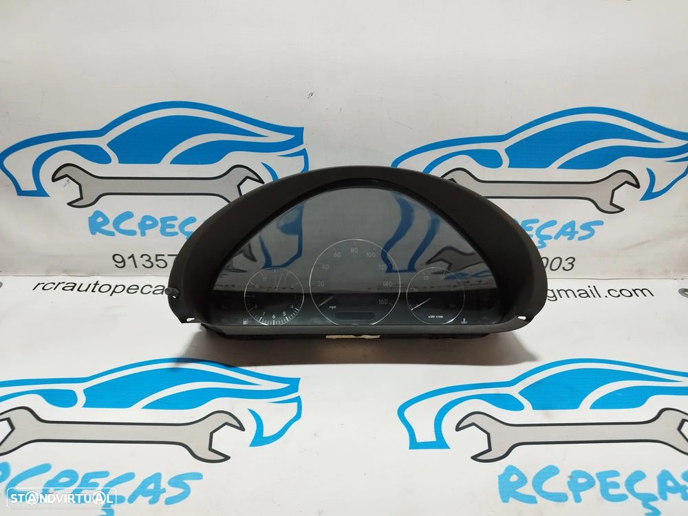 QUADRANTE MOSTRADORES PAINEL INSTRUMENTOS  A2095403511 MERCEDES CLK W209 - 3