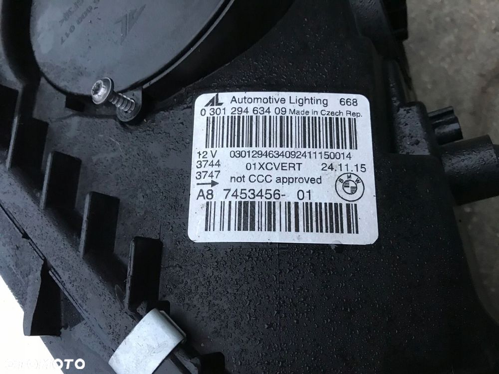 BMW 6 F06 F12 F13 LAMPA PR ADAPTIVE LED 7453456-01 - 3