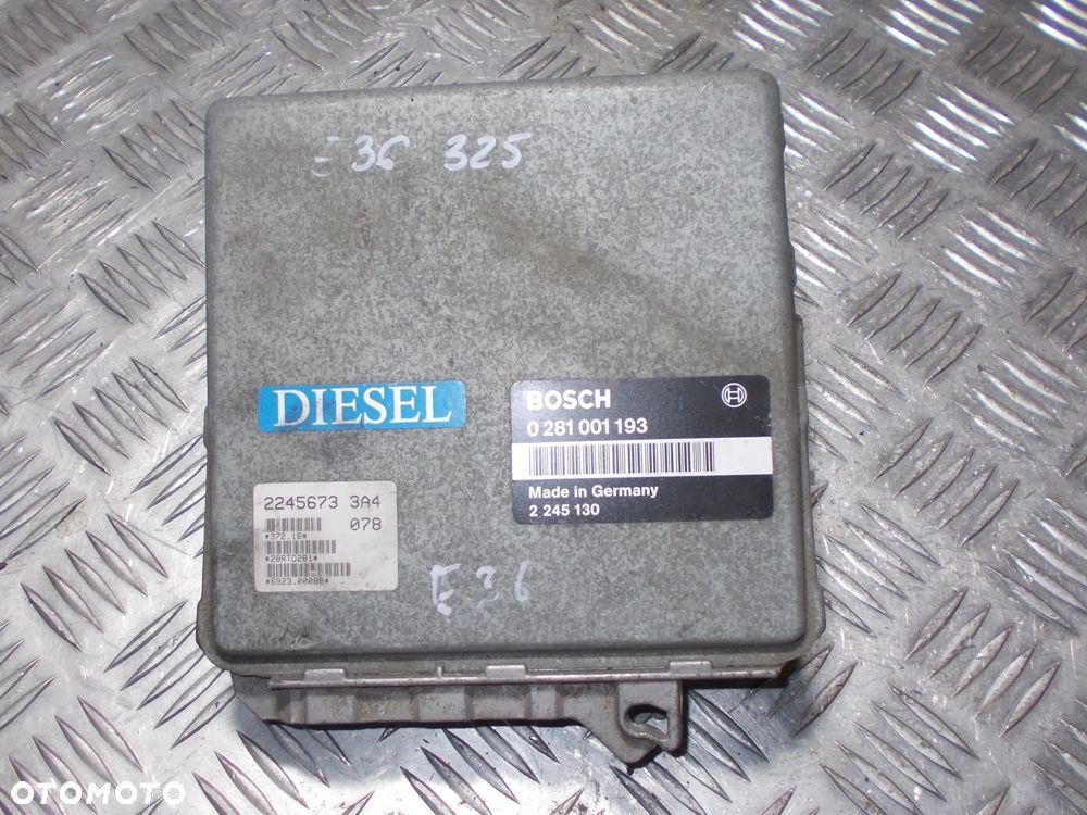 BMW E36 - sterownik silnika 2.5 TD HDI