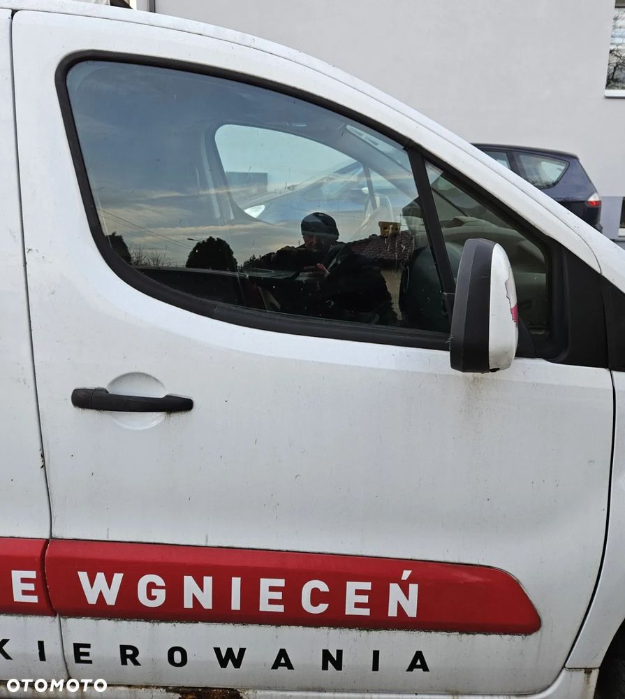Citroen Berlingo Peugeot Partner 2 II drzwi przód przednie prawe EWPA - 1