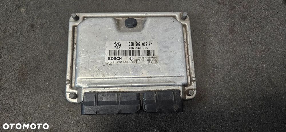 Sterownik komputer silnika VW Polo 9N 1,9 SDI 2003r 038906012AM - 1