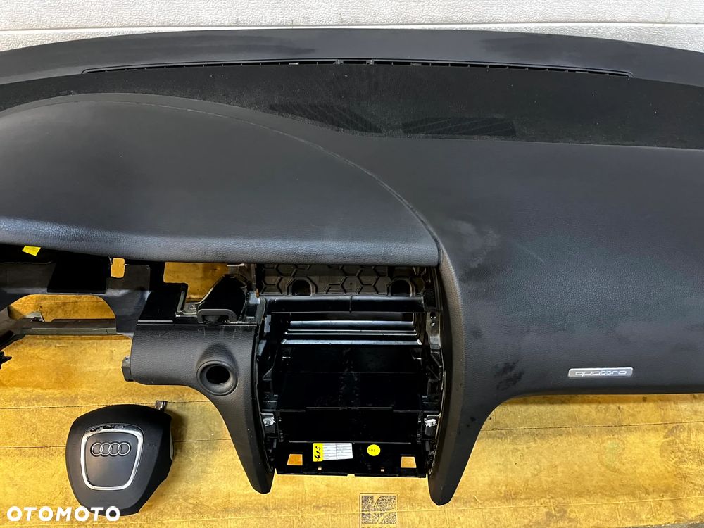 AUDI Q7 4L DESKA ROZDZIELCZA KOKPIT KONSOLA PODUSZKA AIRBAG KIEROWCY PASAŻERA - 3