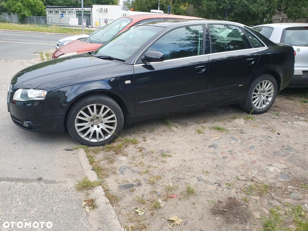 Anglik A4 B7 S-line 2.0 benz.ALT tiptronic lak LZ9Y silnik skrzynia błotnik prawy lewy maska klapa drzwi szyba zderzak - 1