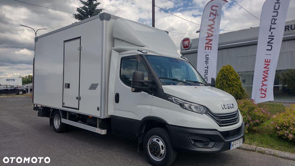Iveco DAILY 50C18 BLIŹNIAK 3l KONTENER 8EP WINDA 1000kg LED - 2