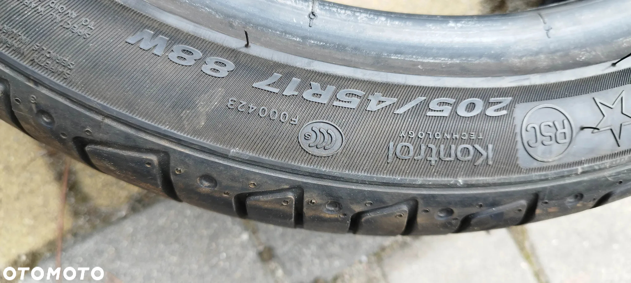 205/45/17 hankook ventus s1 evo2 hrs rsc - 3