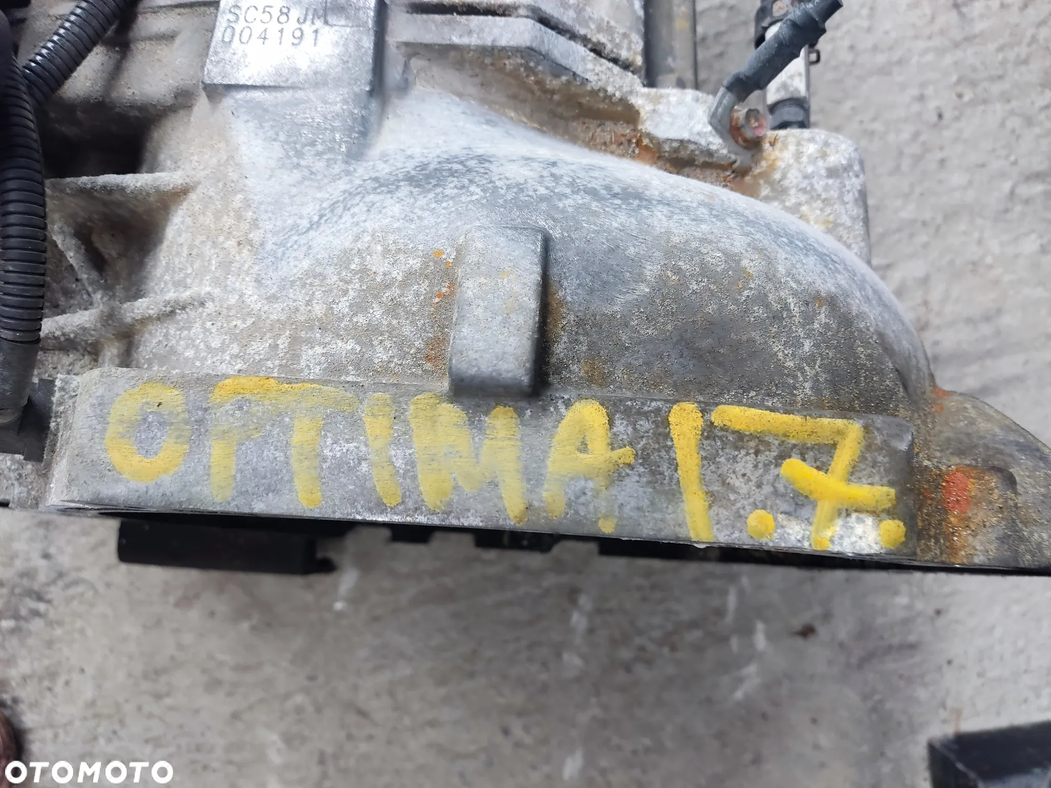 KIA OPTIMA III 1.7 CRDI SKRZYNIA BIEGÓW SC58JM 004191 - 2