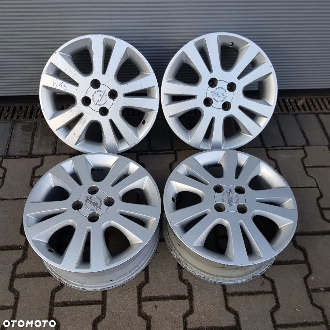4x 6x16 ET49 4x100 Komplet felg aluminiowych Chevrolet, Opel - 1