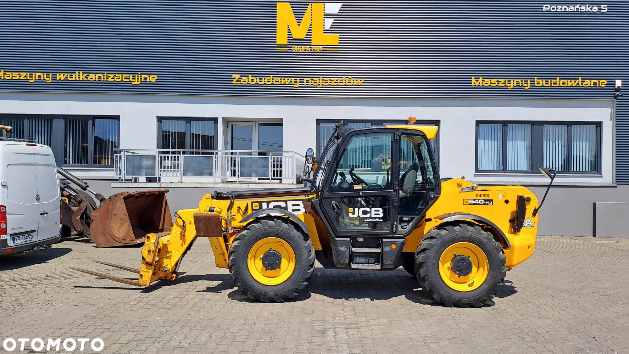 JCB 540-140 świeżo sprowadzona - 1