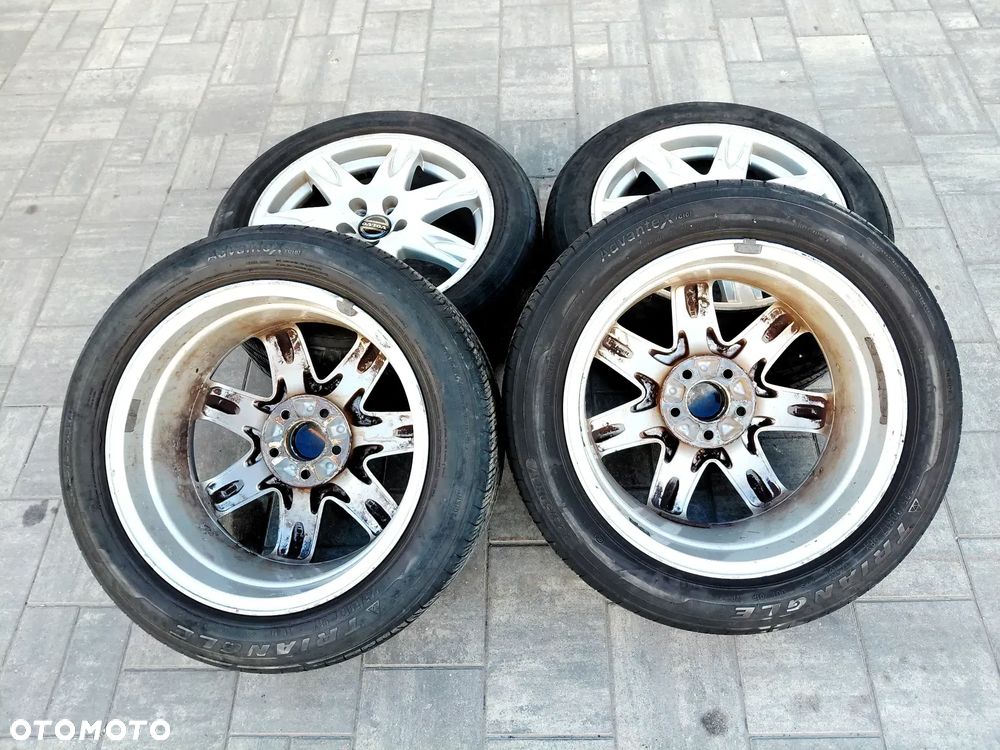 FELGI Z OPONAMI KOŁA ALUMINIOWE VOLVO R17 5X108 65,1 mm OPONY R17 225/50 LATO 2020r NR41 - 12