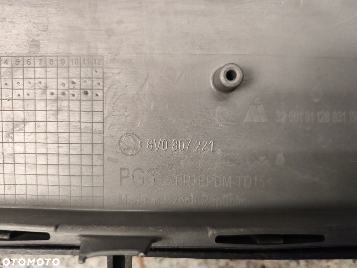 ZDERZAK PRZÓD FABIA III 6V0807221 - 14