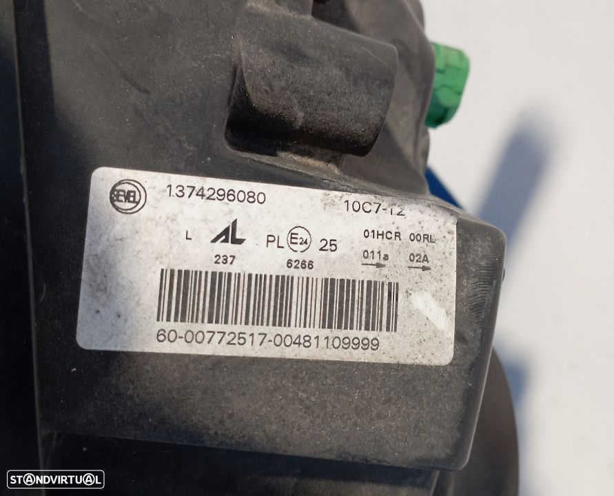 Optica Esquerda Fiat Ducato 2.0 Jtd 2017 Ref. 1374296080 - 2