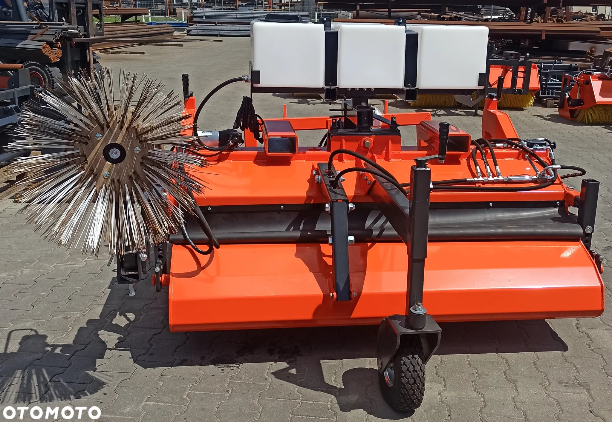 Zamiatarka 1,6 m Top MT do ciagnika, wózka widłowego, ładowarki Metal Technik - 6
