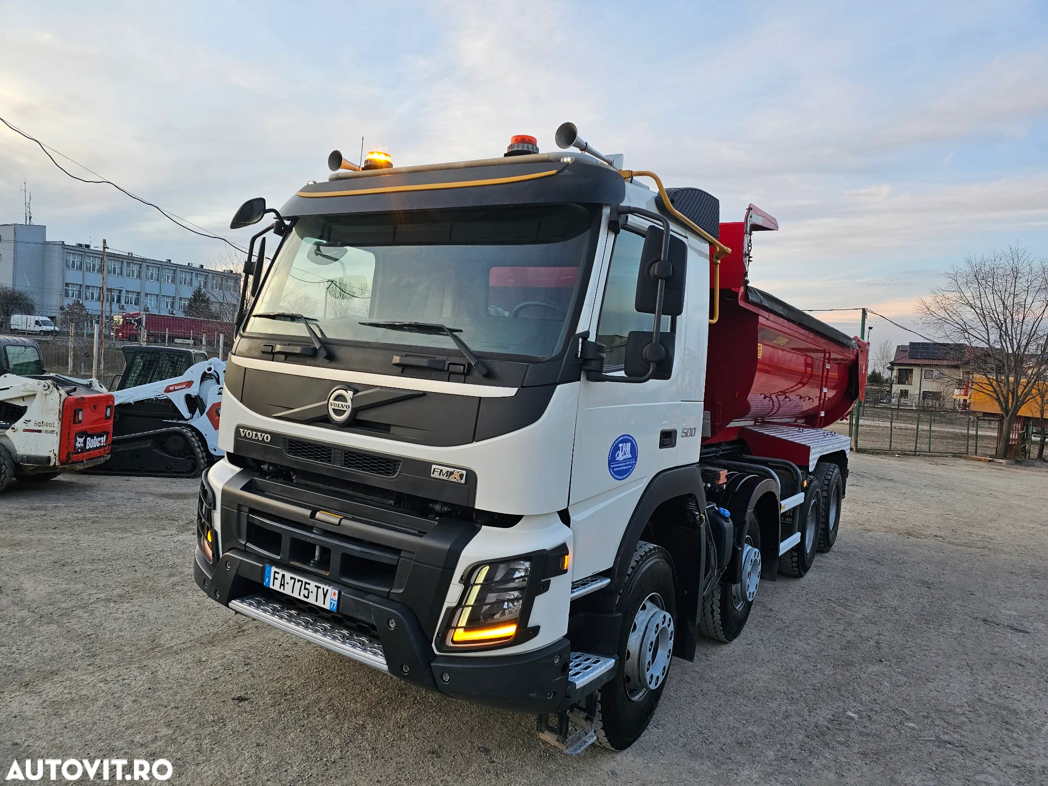 Volvo FMX 500 8x4 basculanta autobasculanta posibilitate finantare leasing - 12