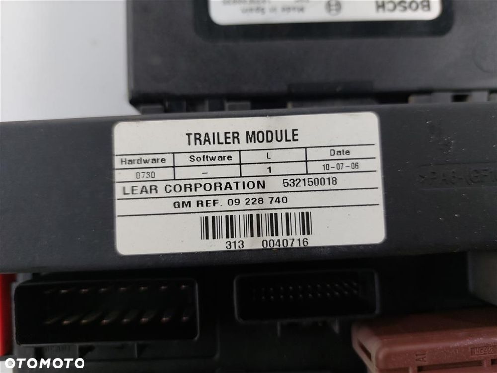 Moduł BSI Sterownik OPEL VECTRA C 2005-2008 LIFT 1.9CDTI BOSCH 0263004031 - 6