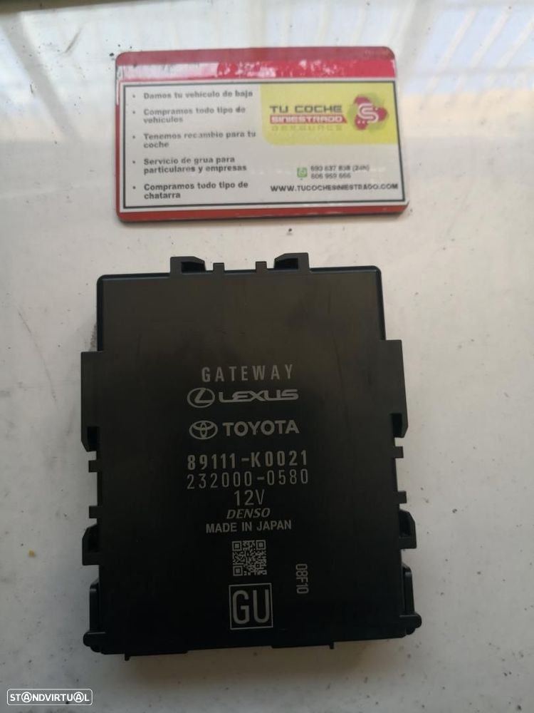 MÓDULO ELETRÓNICO TOYOTA YARIS XP21 - 1