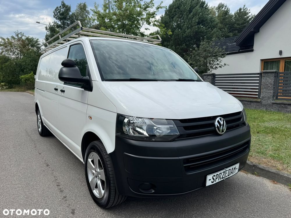 Volkswagen TRANSPORTER T5 L2H1 LIFT Długi Klima Elektryka Tempomat Furgon 3os. Hak Serwis - 3
