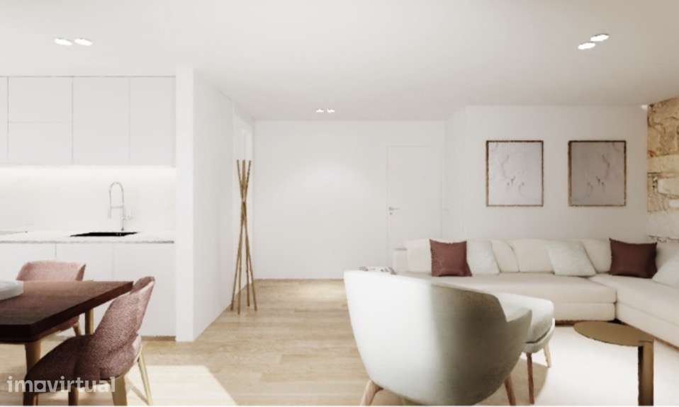 Apartamento Novo T1 com Varandas, Jardim e Estacionamento – 84,90 m², - Grande imagem: 3/9