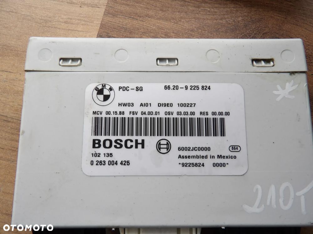 BMW - E81,E84,E87,E90,E91 - MODUŁ PARKOWANIA - PDC - 9225824 - 2
