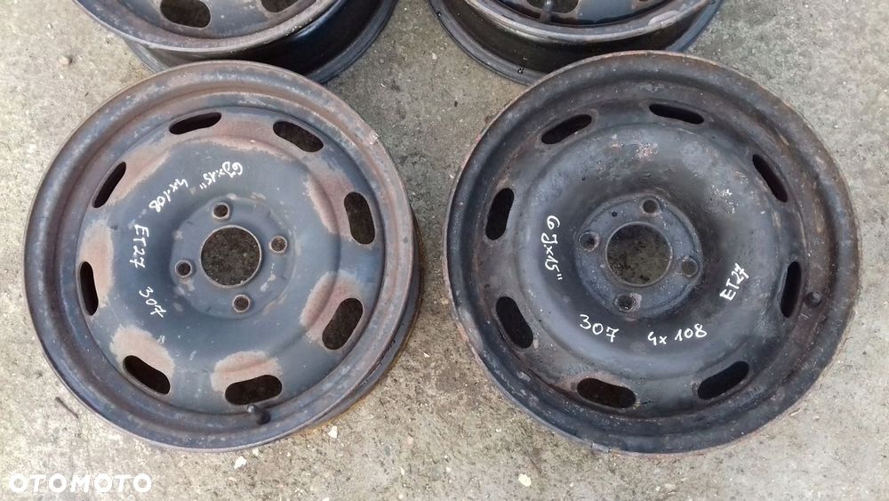 FELGI STALOWE PEUGEOT CITROEN PSA 4x108 6Jx15 ET27 - 2