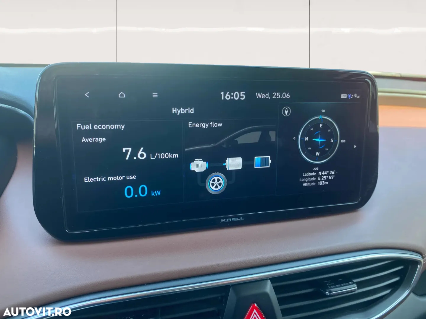 Hyundai Santa Fe Hybrid 1.6 l 230 CP 4WD 6AT Luxury - 13