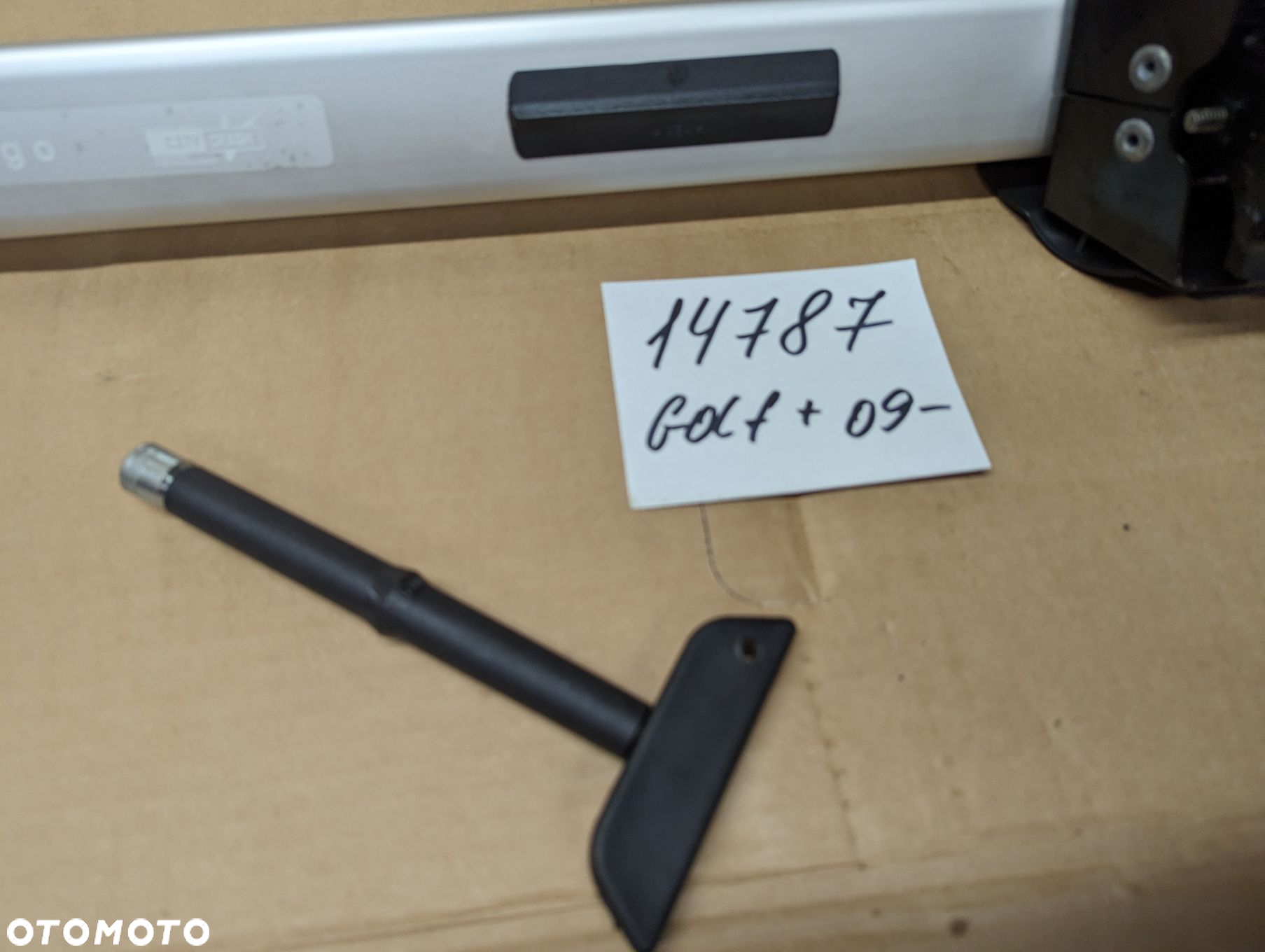 Bagażnik dachowy bazowy belki poprzeczki Volkswagen Golf plus 05-14 5M071126A - 9