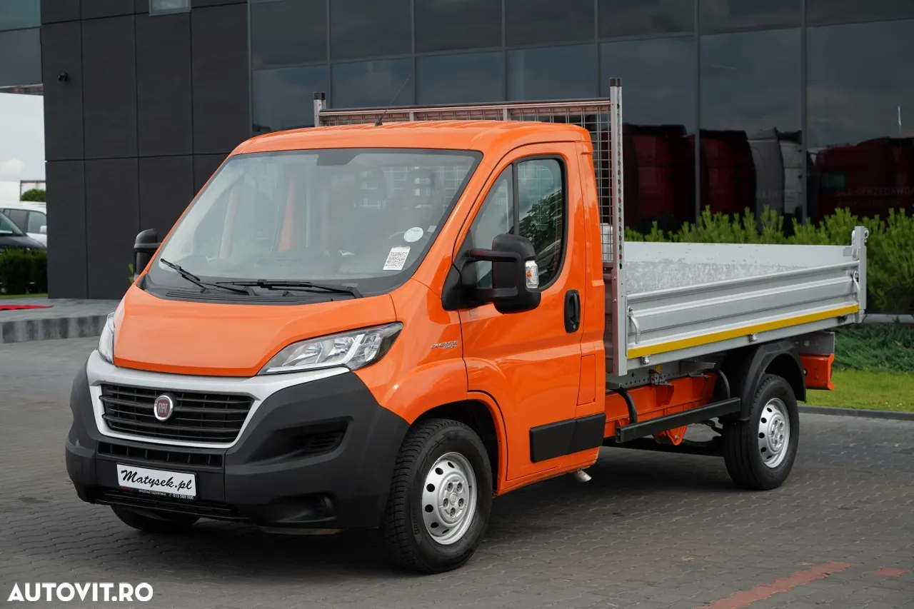 Fiat DUCATO / 2.3D / CAMION BASCULANTE ALUMINIU 3.2M / AER CONDIȚIONAT / KM 70.000 KM - 13