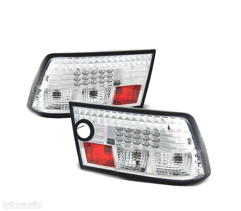 FAROLINS TRASEIROS LED OPEL CALIBRA 90-97 CHROME CROMADO - 2