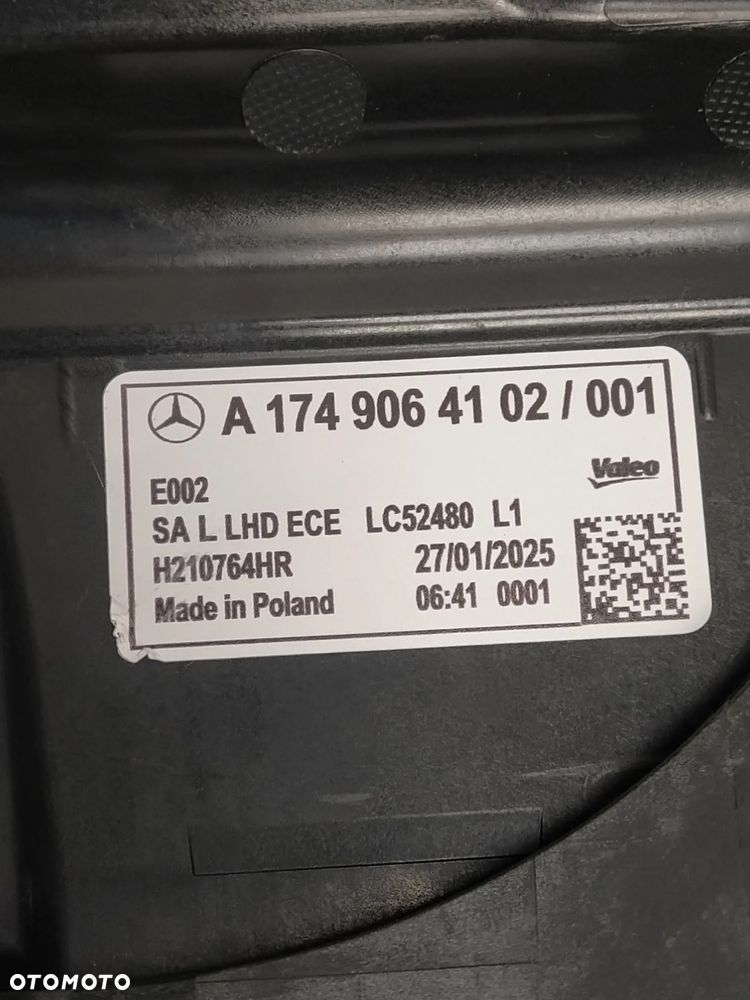 MERCEDES CLA A174 W174 LAMPY LAMPA REFLEKTOR REFLEKTORY PRZÓD PRZEDNIE LEWA PRAWA MULTIBEAM LED PRZETWORNICA ORYGINAŁ - 22