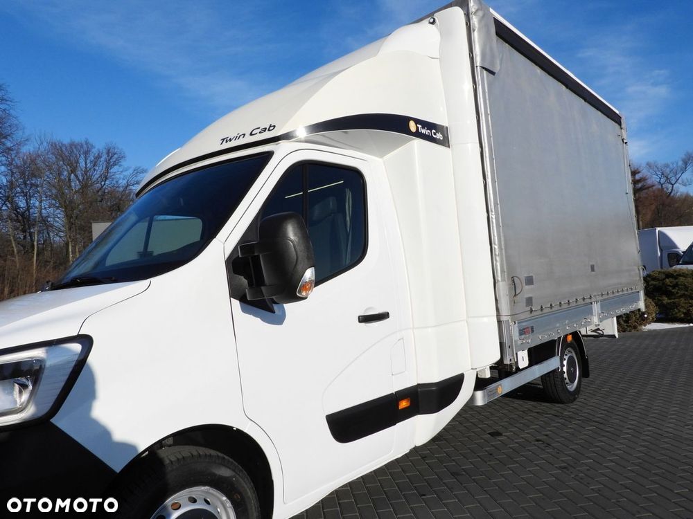 Renault MASTER PLANDEKA 10 PALET WEBASTO TEMPOMAT LEDY PNEUMATYKA KLIMATYZACJA  165KM - 19