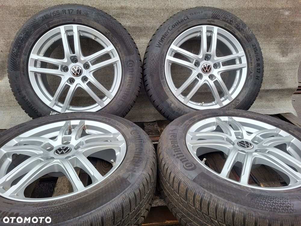 [K416] Koła zimowe 17 Cali 5x112 Continental 215/65/17 7mm VW TIGUAN - 2