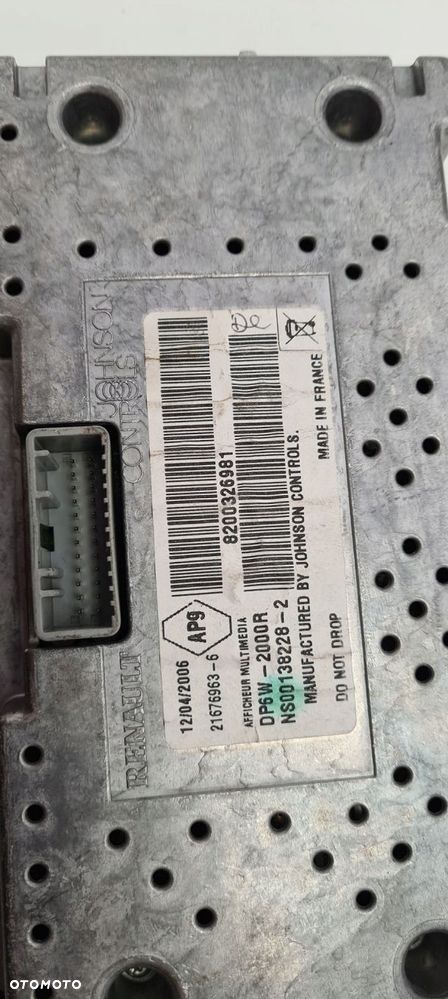 laguna ii lift ekran wyswietlacz nawigacji navi - 2