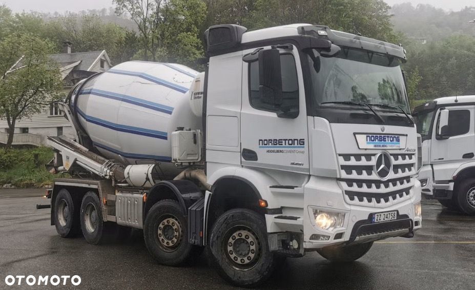 Mercedes-Benz AROCS 3551 STETTER LEJEK HYDRAULICZNY 10 MB - 2
