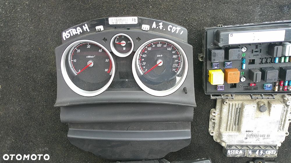 OPEL ASTRA 3 H 1.7 CDTI IMMO ZESTAW STARTOWY 8980741541 - 3