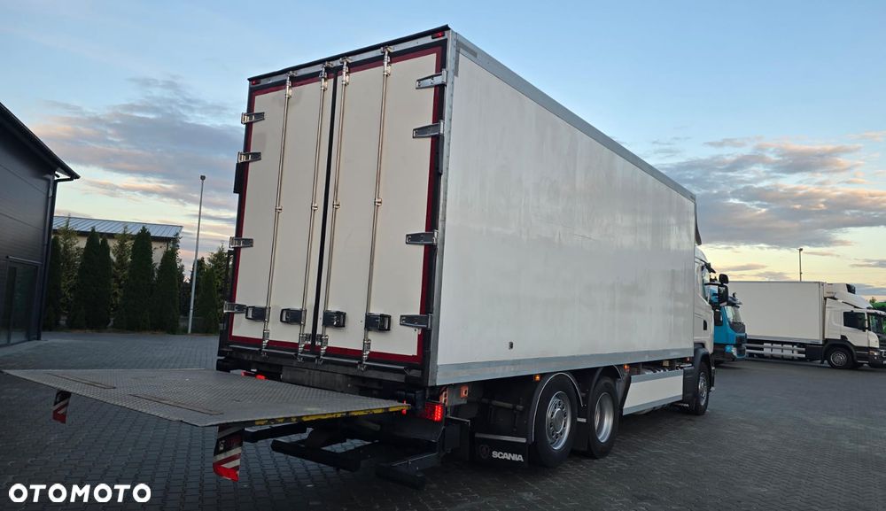 Scania G490 6x2 18 palet chłodnia diesel kurierka odwierty piękny stan świeży import! - 5