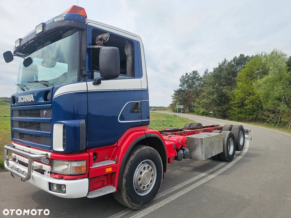 Scania R124 ,6X2 , 420 - 22
