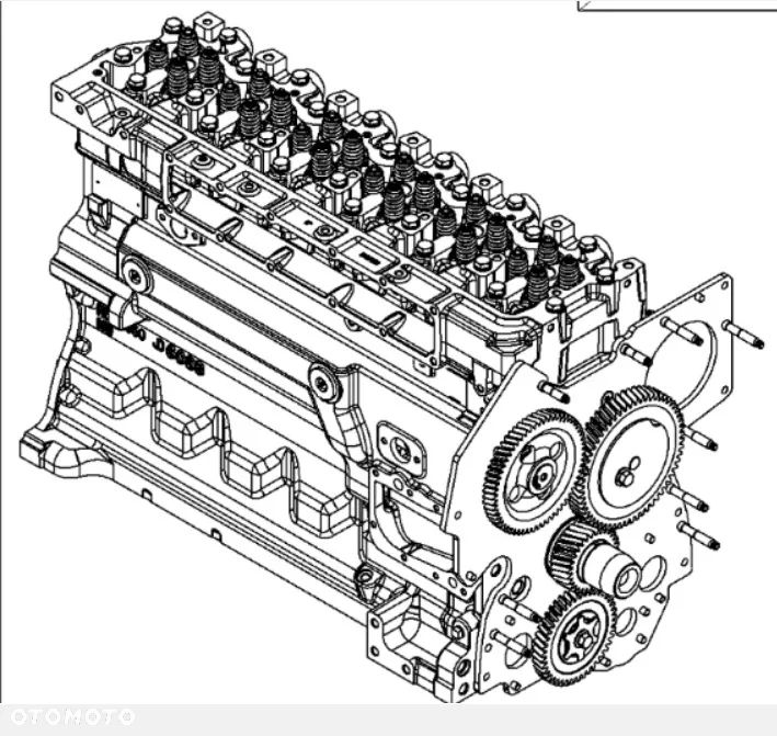 Silnik John Deere 6068TL051 SE500737 - 12