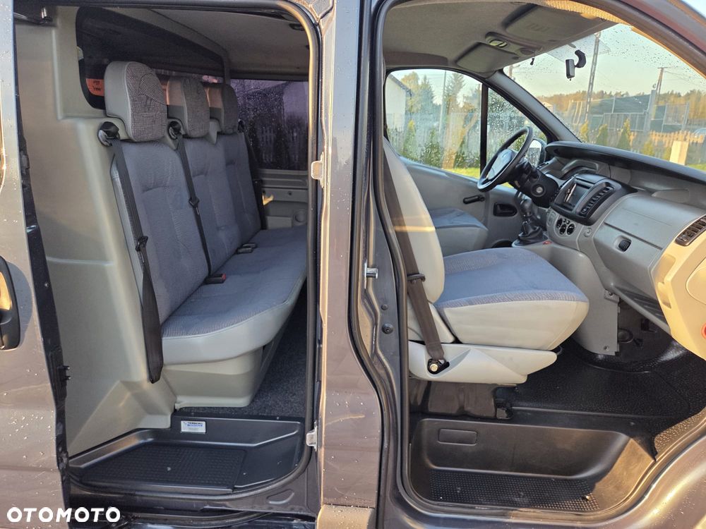 Renault TRAFIC KLIMA ORYGINAŁ ZADBANY DUBEL KABINA - 8