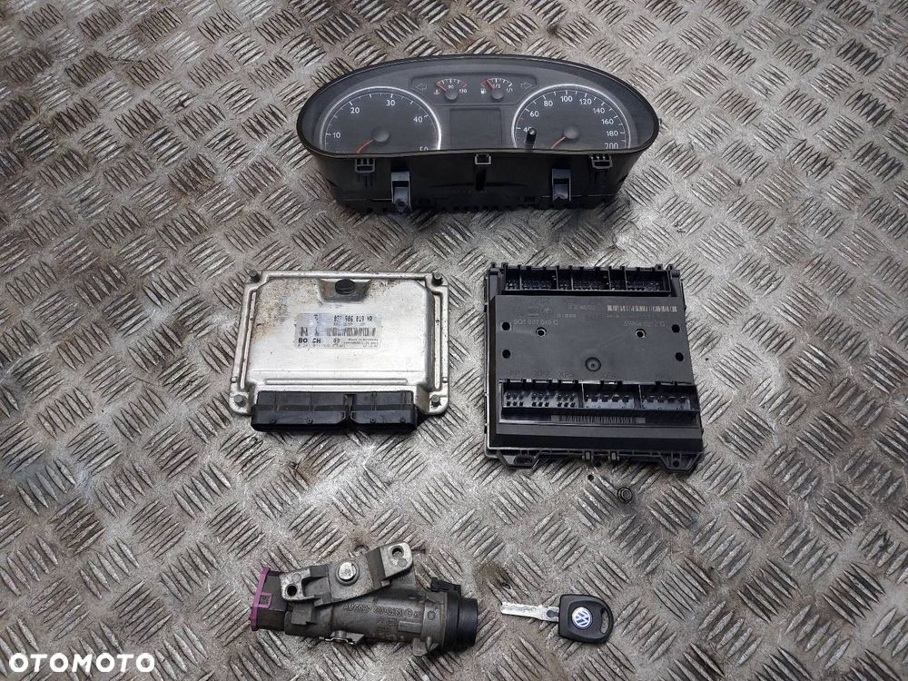 ZESTAW STARTOWY POLO IV 1.9 TDI 038906019HR 0281011076 6Q0920801E - 1