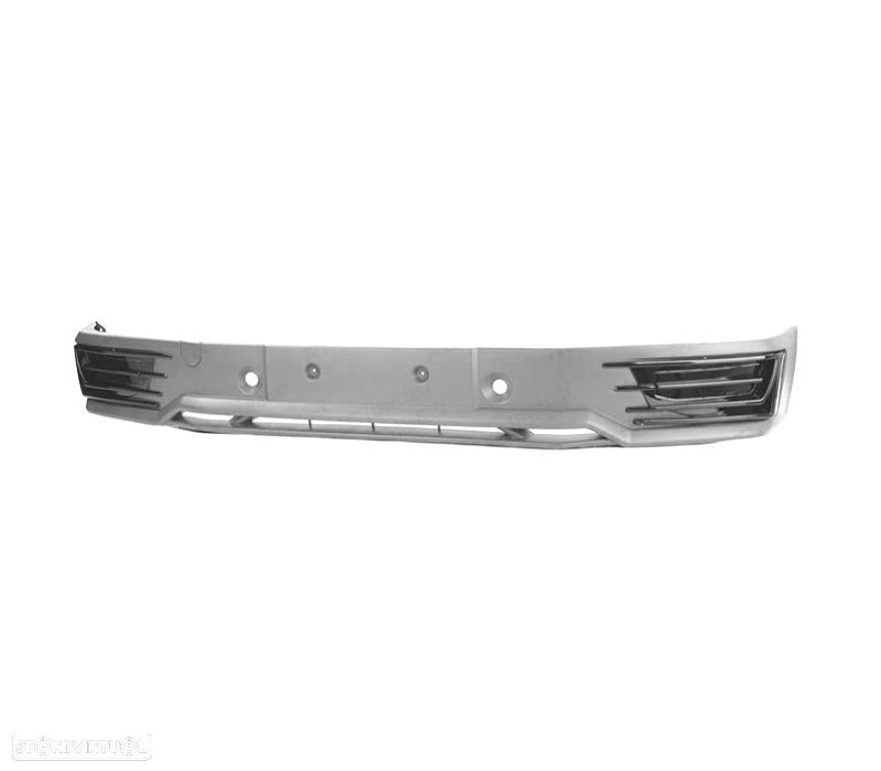 SPOILER LIP FRONTAL PARA VOLKSWAGEN VW T6 15-19 GRELHAS SPORTLINE PRETO BRILHANTE - 4