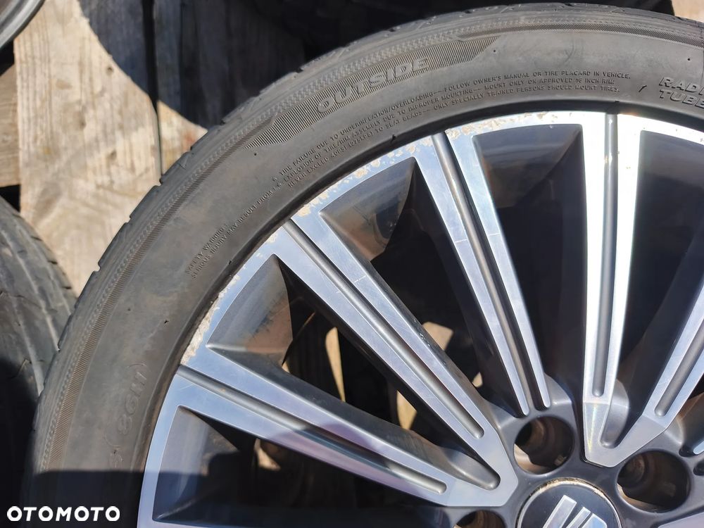 ALUFELGI KOŁA FELGI 16 5x100 ET43 6P0601025D SEAT IBIZA V VOLKSWAGEN POLO SKODA AUDI - 3